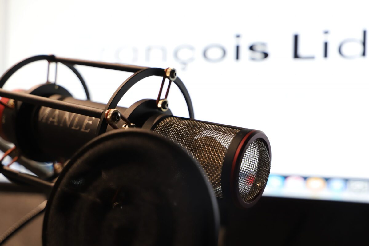 Micro professionnel pour enregistrement en direct